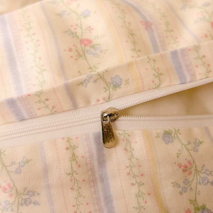 91家纺网 家纺一手货源 找家纺 DoDo 兜兜 2026新款全棉双层纱印花单被套（可定做尺寸） 蓝色的风