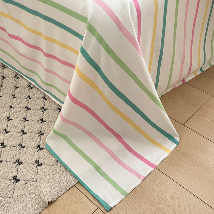 91家纺网 家纺一手货源 找家纺 沐慕 2025新款大版印加绣款四件套 萌宠家园