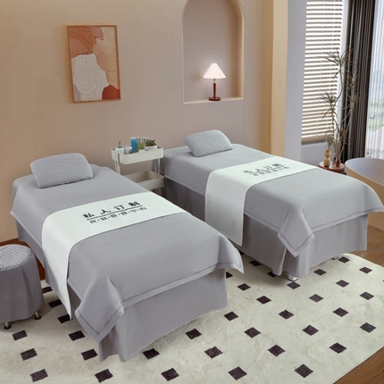 91家纺网 家纺一手货源 找家纺 乐逸2025新品四季压线款床罩 压线灰