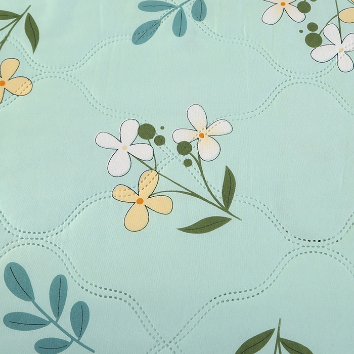 91家纺网 家纺一手货源 找家纺 诗雅纺织 2025新款亲肤柔软钻石绒夏被空调被 枝桠