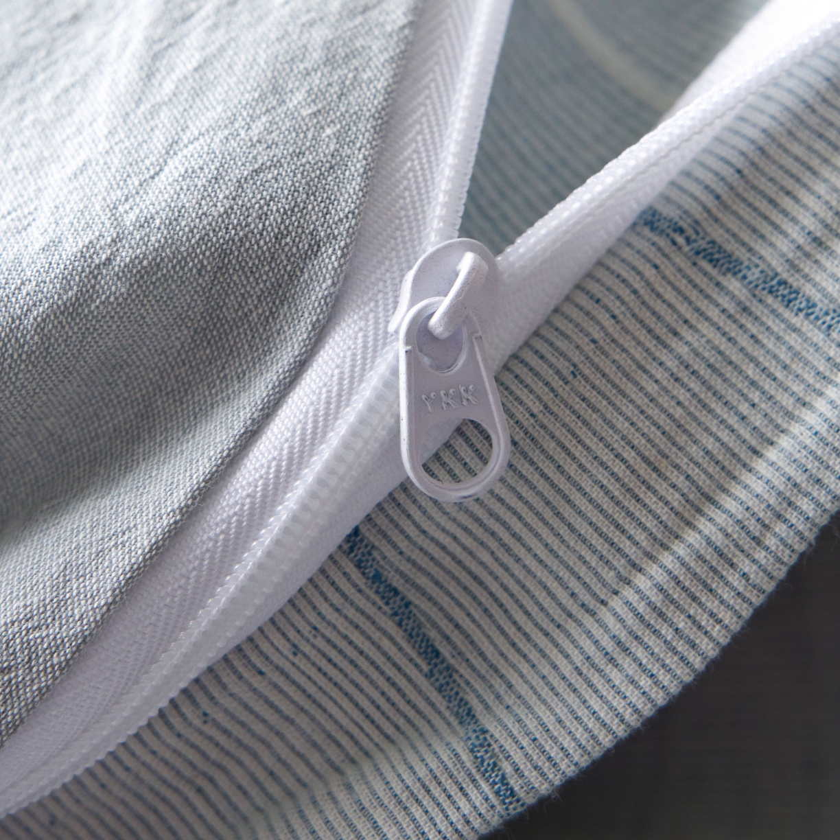 91家纺网 家纺一手货源 找家纺 安莱生活 2025新款60s双层纱色织大提花蝶舞翩翩四件套系列 蝶舞翩翩-浅蓝