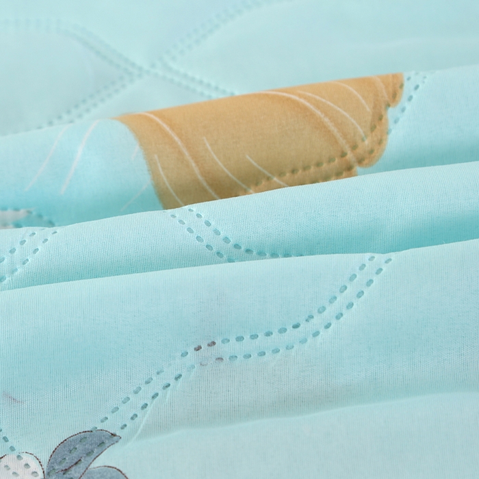 91家纺网 家纺一手货源 找家纺 诗雅纺织 2025新款亲肤柔软钻石绒夏被空调被 南瓜