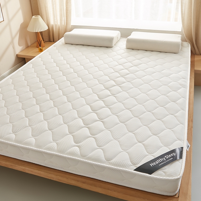 91家纺网 家纺一手货源 找家纺 艺博床垫 2025新款25d立体海绵床垫 格子白