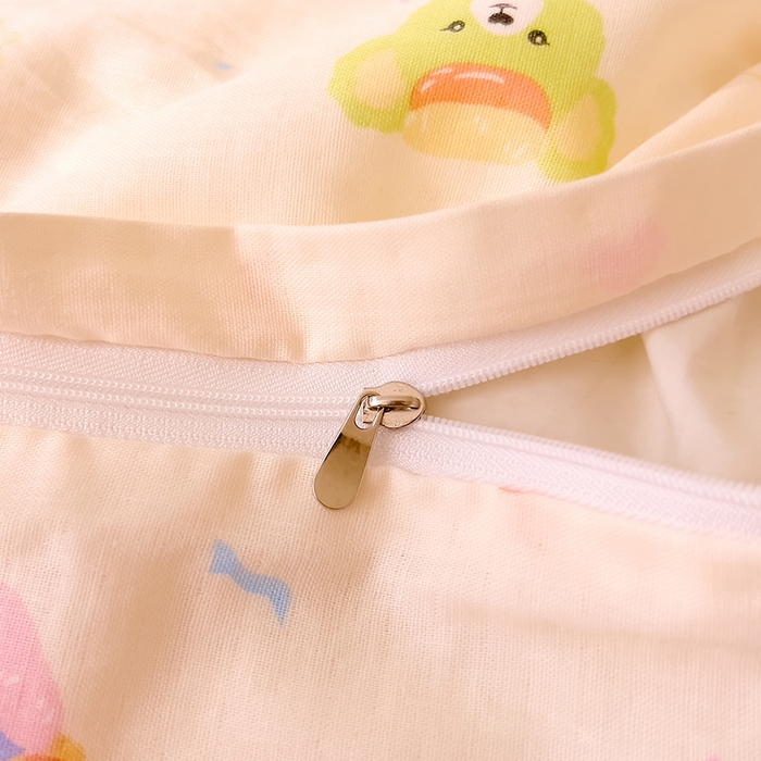 91家纺网 家纺一手货源 找家纺 DoDo 兜兜 2025新款全棉双层纱印花单枕套（可定做尺寸） 梦想家