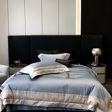 91家纺网 家纺一手货源 找家纺 （总）太古汇家居 2025新款色织大提花圣保罗系列四件套