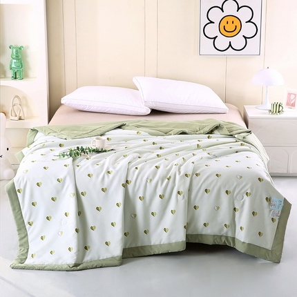 91家纺网 家纺一手货源 找家纺 （总）欧朵家纺 2025新款A类针织棉印花夏被子被芯