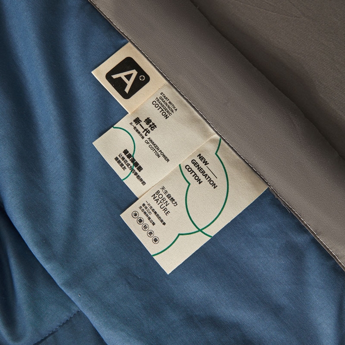 91家纺网 家纺一手货源 找家纺 （总）熙宴家纺 2025新款纯色里外全棉夏被四件套