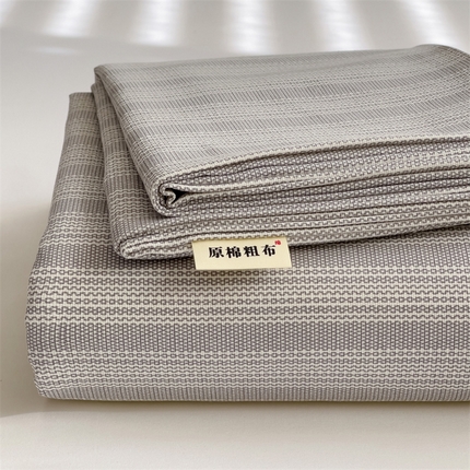 91家纺网 家纺一手货源 找家纺 （总）名兮家居2025新款卡通简约时尚全棉老粗布床单