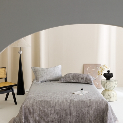 91家纺网 家纺一手货源 找家纺 （总）舒慕 2025新款贴边天丝竹纤维凉席三件套