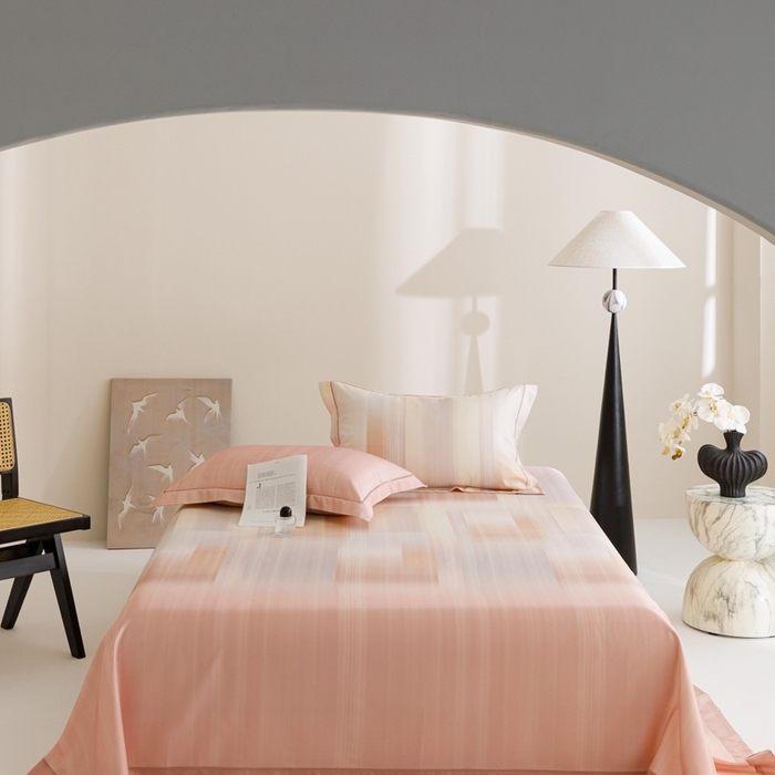 91家纺网 家纺一手货源 找家纺 舒慕 2025新款天丝竹纤维凉席三件套 简伊