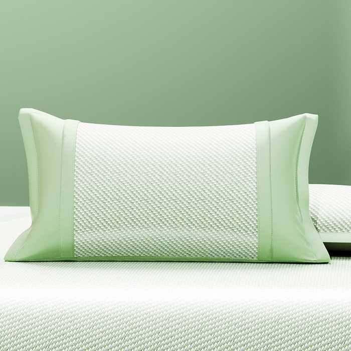 91家纺网 家纺一手货源 找家纺 阿牛席业 2025新款凉感PE冰藤凉席系列-纯逸 纯逸-绿（条席）