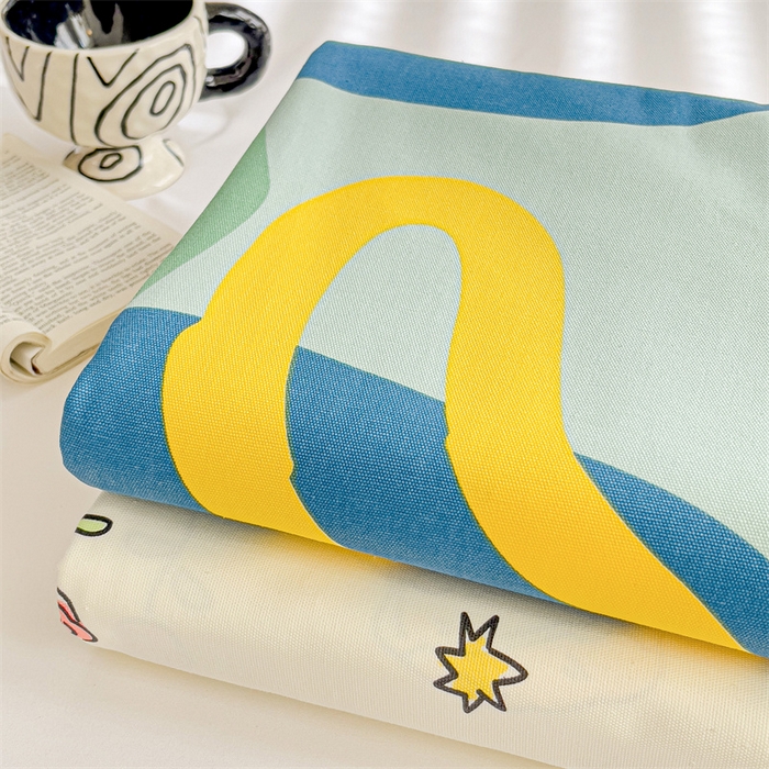 91家纺网 家纺一手货源 找家纺 名兮家居2025新款卡通简约时尚全棉老粗布床单 多肉