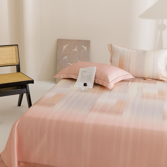 91家纺网 家纺一手货源 找家纺 舒慕 2025新款天丝竹纤维凉席三件套 简伊