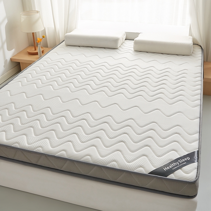 91家纺网 家纺一手货源 找家纺 艺博床垫 2025新款25d立体海绵床垫 曲线白