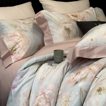 91家纺网 家纺一手货源 找家纺 （总）太古汇家居 2025新款活性数码印花四件套