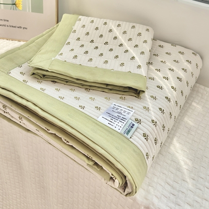 91家纺网 家纺一手货源 找家纺 尊妙被业 （总）2025春夏新款全棉纯棉印花床盖三件套