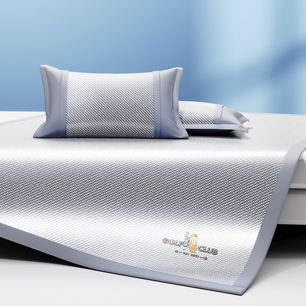 91家纺网 家纺一手货源 找家纺 （总）阿牛席业 2025新款凉感PE冰藤凉席系列-纯逸