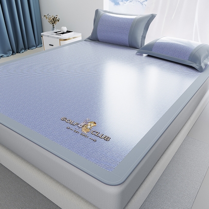 91家纺网 家纺一手货源 找家纺 （总）阿牛席业 2025新款凉感PE冰藤凉席系列-纯逸