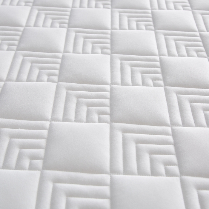 91家纺网 家纺一手货源 找家纺 艺博床垫 2025新款水洗棉成人床垫 白色