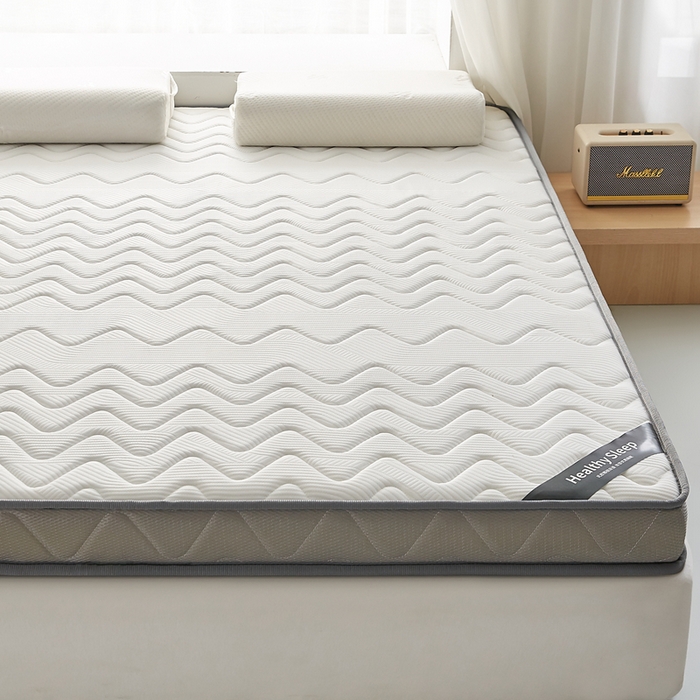 91家纺网 家纺一手货源 找家纺 艺博床垫 2025新款25d立体海绵床垫 曲线白