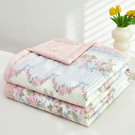 91家纺网 家纺一手货源 找家纺 （总）黛妮雅 2025新款全棉夏被