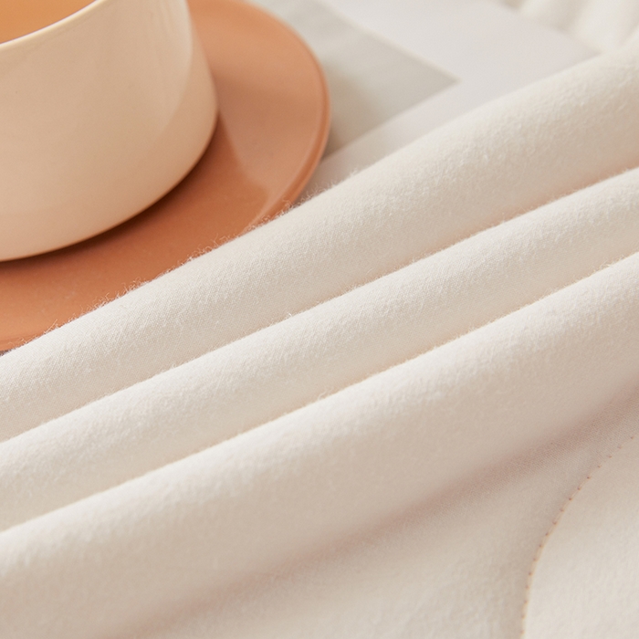 91家纺网 家纺一手货源 找家纺 熙宴家纺 2025新款水洗棉100%新疆棉花夏被-月光白 月光白+玉