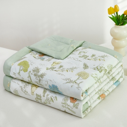 91家纺网 家纺一手货源 找家纺 （总）黛妮雅 2025新款全棉夏被