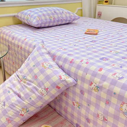 91家纺网 家纺一手货源 找家纺 （总）吉象家纺 2025新款高支密全棉印花单品系列-单床单