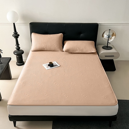 91家纺网 家纺一手货源 找家纺 （总）莱轩席业 2025新款3D凉豆豆圆角床席凉席