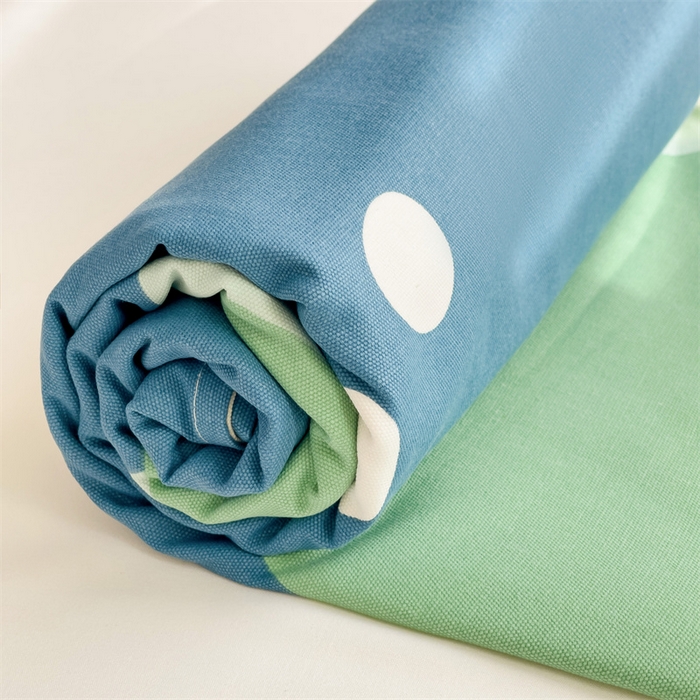 91家纺网 家纺一手货源 找家纺 名兮家居2025新款卡通简约时尚全棉老粗布床单 多肉