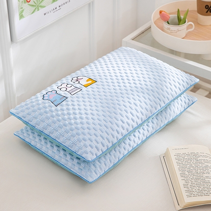 91家纺网 家纺一手货源 找家纺 （总）仁宇枕业 2025新款新品0-6-12婴幼儿枕头冰爽凉豆豆虎头荞麦枕儿童学生枕头