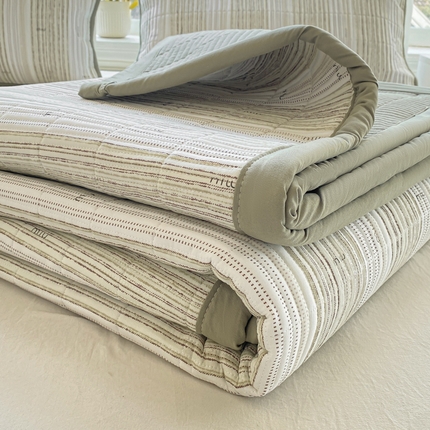 91家纺网 家纺一手货源 找家纺 （总）家喜爱 2025新款有氧双层纱床盖