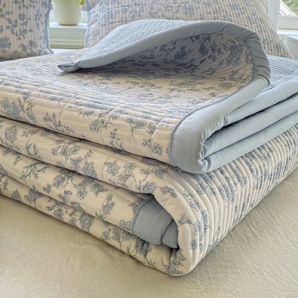 91家纺网 家纺一手货源 找家纺 （总）家喜爱 2025新款有氧双层纱床盖