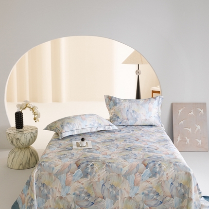 91家纺网 家纺一手货源 找家纺 （总）舒慕 2025新款贴边天丝竹纤维凉席三件套