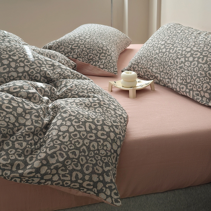 91家纺网 家纺一手货源 找家纺 （总）水洗的故事 2025新款60s贡缎色织大提花四件套