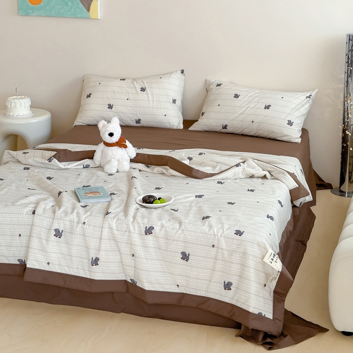 91家纺网 家纺一手货源 找家纺 （总）大彩家居 2025新款60S全棉有氧水洗纱布夏被夏凉被被子被芯空调被