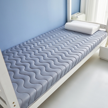 91家纺网 家纺一手货源 找家纺 艺博床垫 2025新款牛奶丝学生床垫 灰色