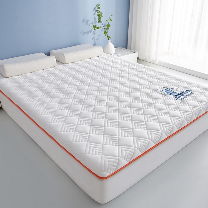 91家纺网 家纺一手货源 找家纺 艺博床垫 2025新款水洗棉成人床垫 白色