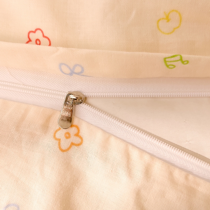 91家纺网 家纺一手货源 找家纺 DoDo 兜兜 2025新款全棉双层纱印花单枕套（可定做尺寸） 蜜糖日记