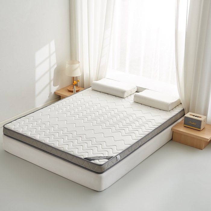 91家纺网 家纺一手货源 找家纺 艺博床垫 2025新款25d立体海绵床垫 曲线白