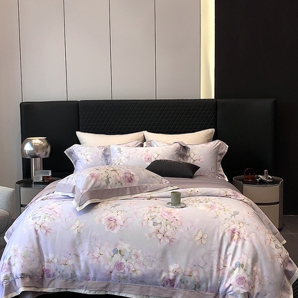 91家纺网 家纺一手货源 找家纺 （总）太古汇家居 2025新款秋冬长绒棉数码印花系列四件套