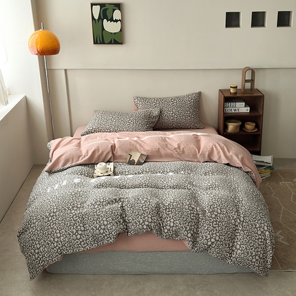 （总）水洗的故事 2025新款60s贡缎色织大提花四件套