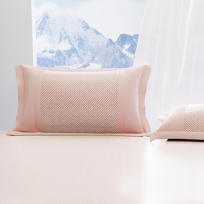 91家纺网 家纺一手货源 找家纺 （总）阿牛席业 2025新款凉感PE冰藤凉席系列-纯逸