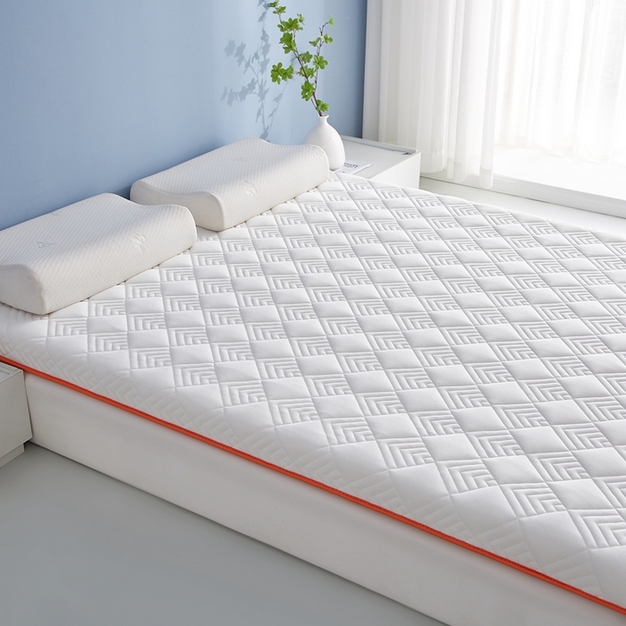 91家纺网 家纺一手货源 找家纺 艺博床垫 2025新款水洗棉成人床垫 白色