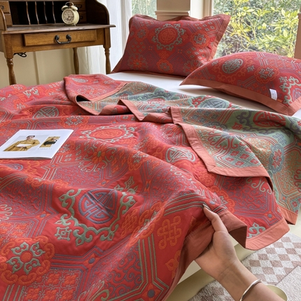 91家纺网 家纺一手货源 找家纺 （总）七七家纺 2025新款新疆长绒棉盖毯