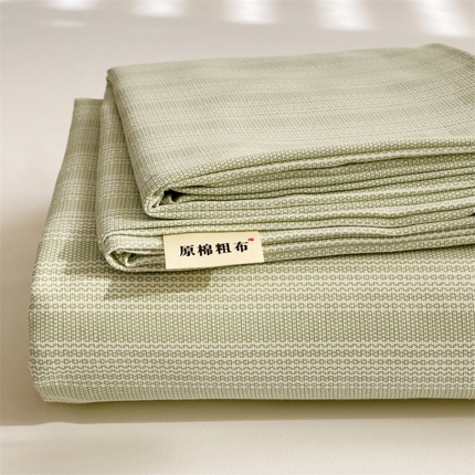 91家纺网 家纺一手货源 找家纺 （总）名兮家居2025新款卡通简约时尚全棉老粗布床单