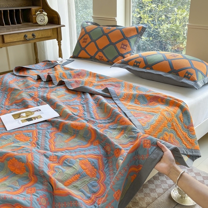 91家纺网 家纺一手货源 找家纺 （总）七七家纺 2025新款新疆长绒棉盖毯