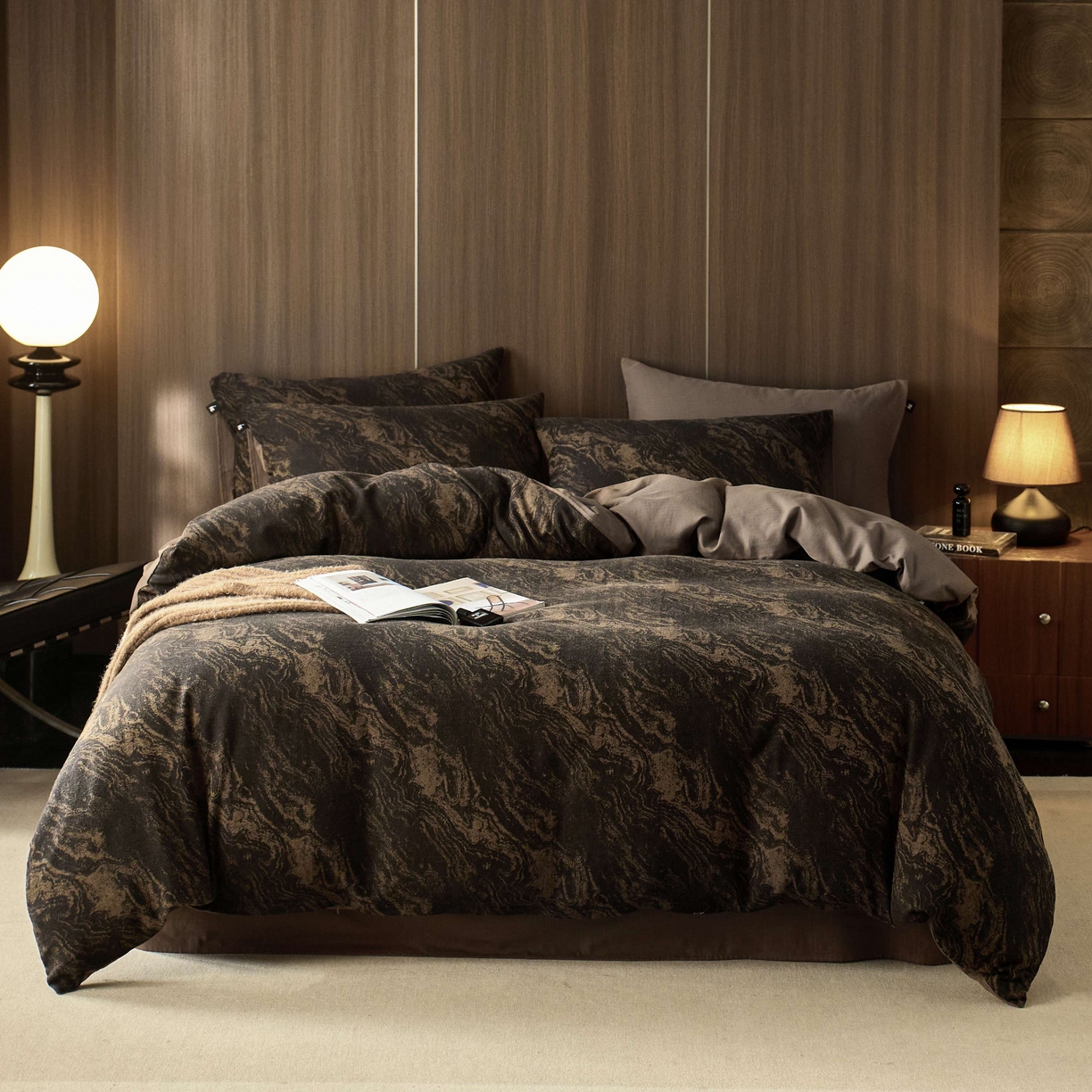 91家纺网 家纺一手货源 找家纺 （总）安莱生活 2025年全棉色织人字纹提花三系列四件套