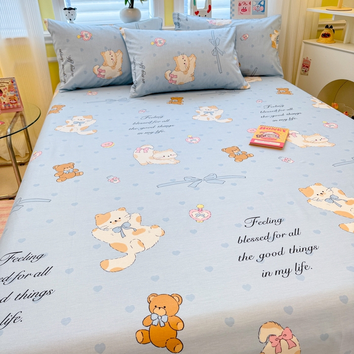 91家纺网 家纺一手货源 找家纺 （总）吉象家纺 2025新款高支密全棉印花单品系列-单床单