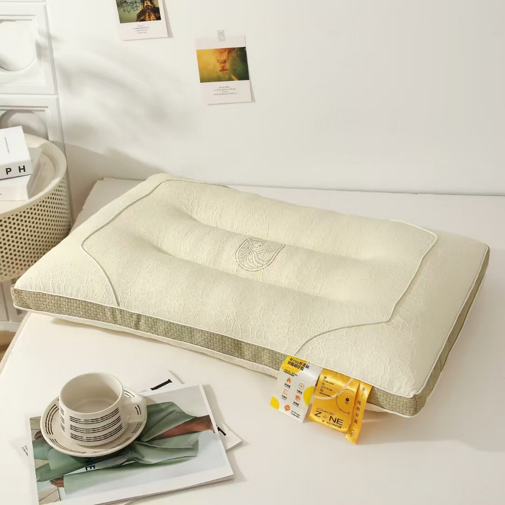 91家纺网 家纺一手货源 找家纺 （总）剑桥枕业 2025新款赛西施大豆枕48*74cm